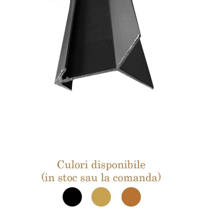 PROFIL ALUMINIU DE COLT  8MM